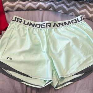 Under Armour Women's Mint Green Shorts